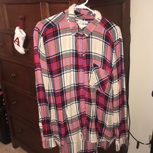 Boyfriend Fit American Eagle Flannel